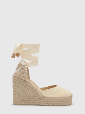 Obrázek produktu Castañer Espadrilky 'Carina' slonová kost / světle béžová