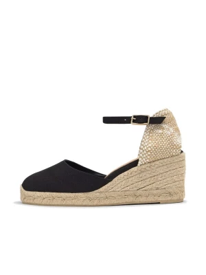 Obrázek produktu Castañer Espadrilky 'Carol' světle béžová / černá