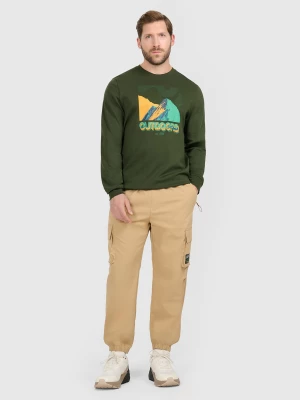 Obrázek produktu Casual cargo kalhoty pánské - béžové 4F