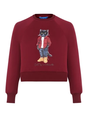 Obrázek produktu Cat e Lolette Mikina 'Country Cat' burgundská červeň