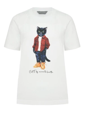 Obrázek produktu Cat e Lolette Tričko 'Country Cat' bílá