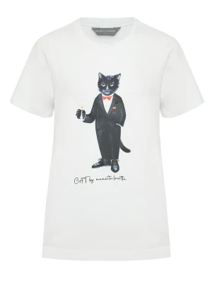 Obrázek produktu Cat e Lolette Tričko 'Dandy Cat' bílá