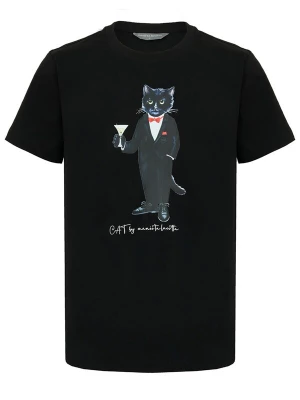 Obrázek produktu Cat e Lolette Tričko 'Dandy Cat' černá