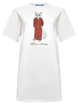 Obrázek produktu Cat e Lolette Tričko 'Pajamas Cat' bílá