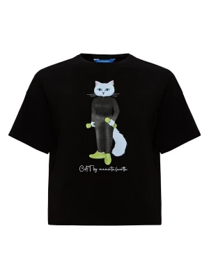 Obrázek produktu Cat e Lolette Tričko 'Sport Cat with Dumbbells' černá