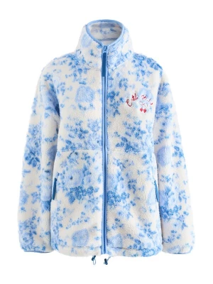 Obrázek produktu Cath Kidston Fleecová mikina světlemodrá / bílá