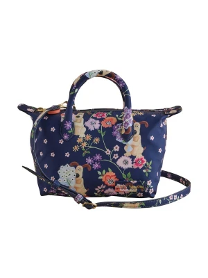 Obrázek produktu Cath Kidston Nákupní taška 'Wallace + Gromit' námořnická modř / světle žlutá / fialová / světle růžová