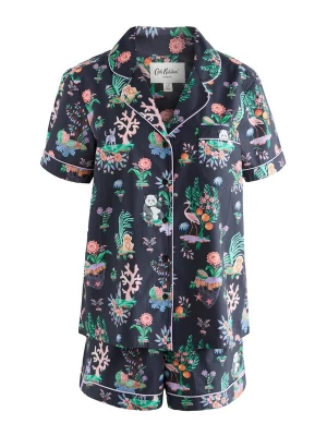 Obrázek produktu Cath Kidston Pyžamo 'Cath Kidston' zelená / oranžová / černá / bílá