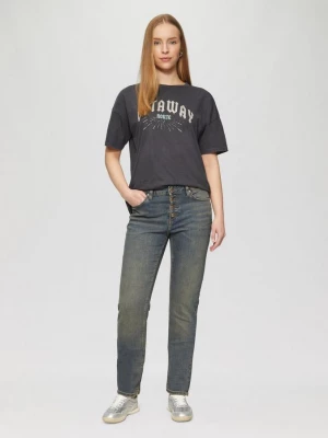 Obrázek produktu Catie jeans / slim fit / mid rise / slim leg / button placket QS modrá