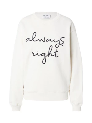 Obrázek produktu CATWALK JUNKIE Mikina 'Always Right' černá / bílá