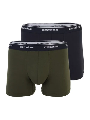 Obrázek produktu CECEBA Boxerky olivová / černá / offwhite