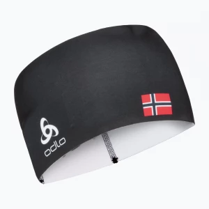 Obrázek produktu Čelenka ODLO Competition Fan Warm black / Norwegian flag