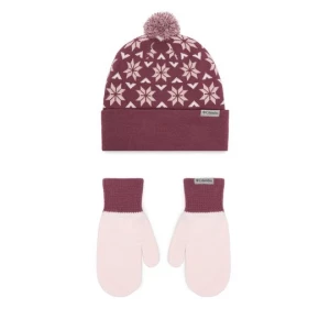 Obrázek produktu Čepice a rukavice Columbia Snowflake 2180781 Tmavě růžová