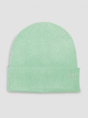 Obrázek produktu Čepice beanie s možností ohrnutí a s logem s.Oliver zelená