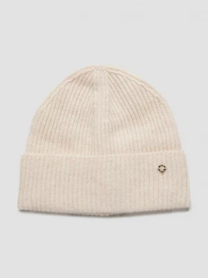 Obrázek produktu Čepice beanie z vlny a kašmíru, s dekorativní dárkovou krabičkou s.Oliver béžová