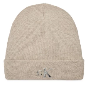 Obrázek produktu Čepice Calvin Klein Jeans Minimal Monogram Beanie K60K611542 Šedá