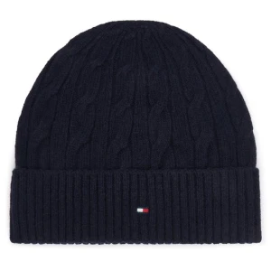 Obrázek produktu Čepice Tommy Hilfiger Th Flag Cable AM0AM14859 Tmavomodrá