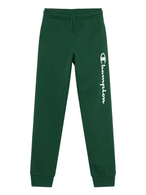 Obrázek produktu Champion Kalhoty tmavě zelená / bílá