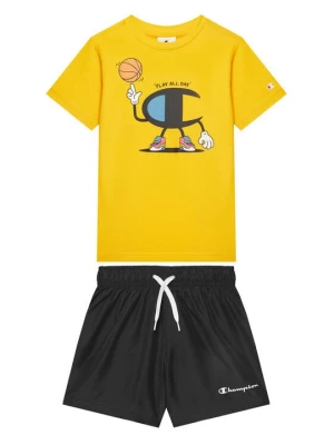 Obrázek produktu Champion Sada T-shirt a šortky 307062 Žlutá Regular Fit