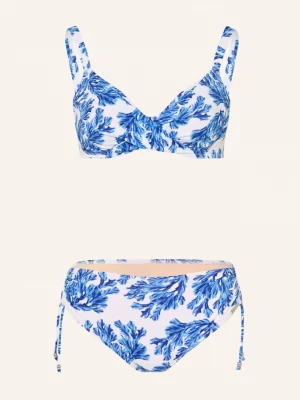 Obrázek produktu Charmline Bikiny S Kosticemi Seaside Breeze V Zavinovacím Stylu modrá / bílá
