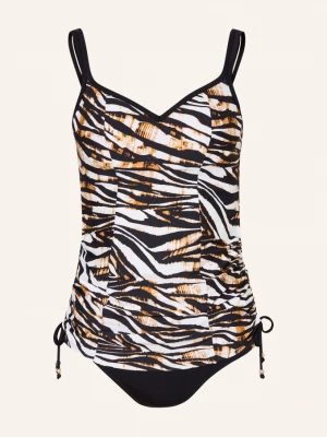 Obrázek produktu Charmline Tankiny S Kosticemi Wild Contrast černá / hnědá / režná