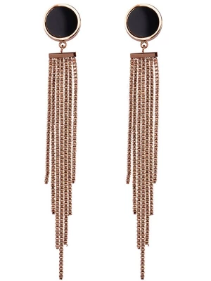 Obrázek produktu Chic by Lirette Náušnice 'Earrings Elegant Round' růžově zlatá