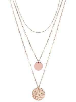 Obrázek produktu Chic by Lirette Řetízek 'Necklace Hammered' růžově zlatá