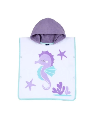 Obrázek produktu Chicco Koupací plášť tyrkysová / fialová / lenvandulová / bílá
