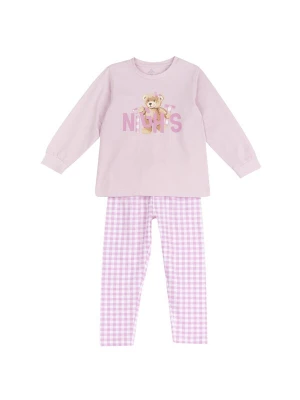 Obrázek produktu Chicco Pyžamo světle hnědá / pink / černá / bílá