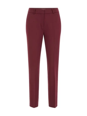 Obrázek produktu Chino kalhoty WE Fashion skvrnitě tmavě červená