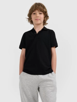 Obrázek produktu Chlapecké polo tričko regular - černá 4F