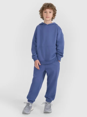 Obrázek produktu Chlapecké teplákové jogger kalhoty - modré 4F