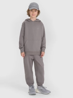 Obrázek produktu Chlapecké teplákové jogger kalhoty - šedé 4F