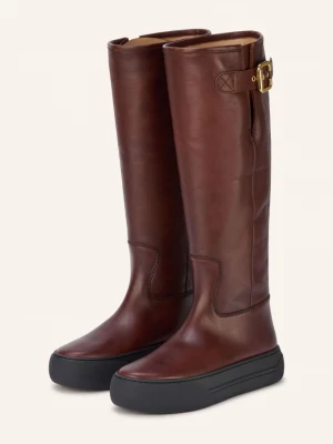 Obrázek produktu Chloé Kozačky Na Platformě Delia 25e sooty brown