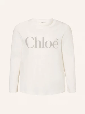 Obrázek produktu Chloé Tričko S Dlouhým Rukávem bílá / šedá