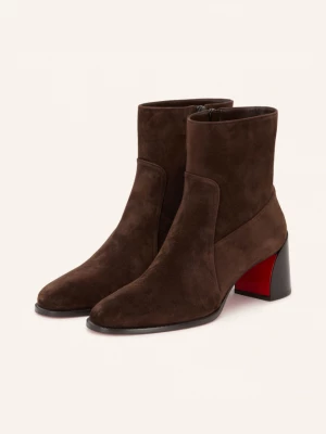 Obrázek produktu Christian Louboutin Kotníkové Boty Ira tmavě hnědá