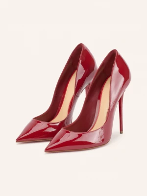 Obrázek produktu Christian Louboutin Lakované Lodičky La Pigalle tmavě červená