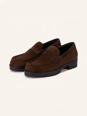 Obrázek produktu Christian Louboutin Mokasíny Cavavin tmavě hnědá