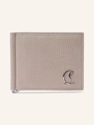 Obrázek produktu Christian Louboutin Pouzdro Na Karty Mooncrest béžová / stříbrná / červená