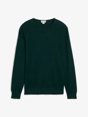 Obrázek produktu Cienki sweter z wysokogatunkową wełną merino BonPrix zielony