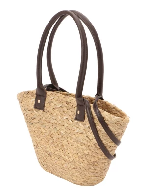 Obrázek produktu CITA MAASS Nákupní taška 'STRAW BAG' béžová / hnědá