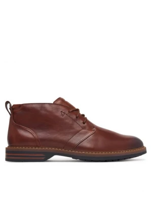 Obrázek produktu Clarks Kotníková obuv Aldwin 2 Chukka 26320116 Hnědá