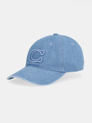 Obrázek produktu Coach baseballová čepice bavlněná modrá