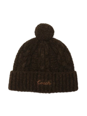Obrázek produktu COACH Čepice kaštanově hnědá