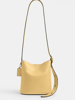 Obrázek produktu Coach crossbody kabelka dámská kožená Bleecker Bucket Bag 21 žlutá
