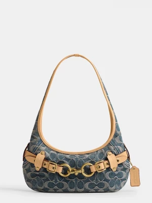 Obrázek produktu Coach hobo kabelka dámská džínová Belted Ergo Shoulder Bag 26 modrá