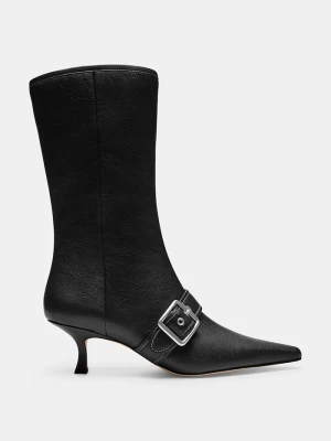 Obrázek produktu Coach kozačky nad kolena dámské kožené Margot Boot černá