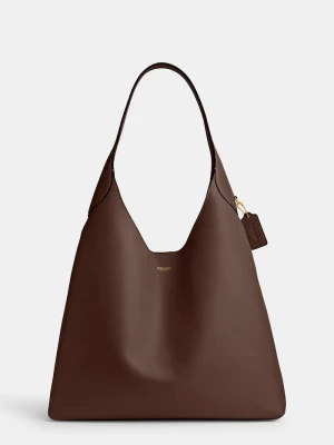 Obrázek produktu Coach Kožená kabelka Coach Brooklyn Shoulder Bag 39 hnědá