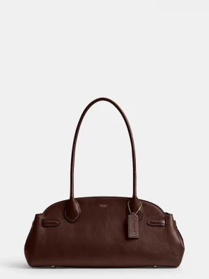 Obrázek produktu Coach Kožená kabelka Coach Empire Carryall Bag 34 hnědá