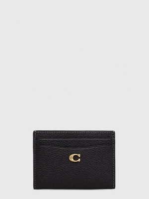 Obrázek produktu Coach Kožené pouzdro na karty Coach Essential Card Case černá
